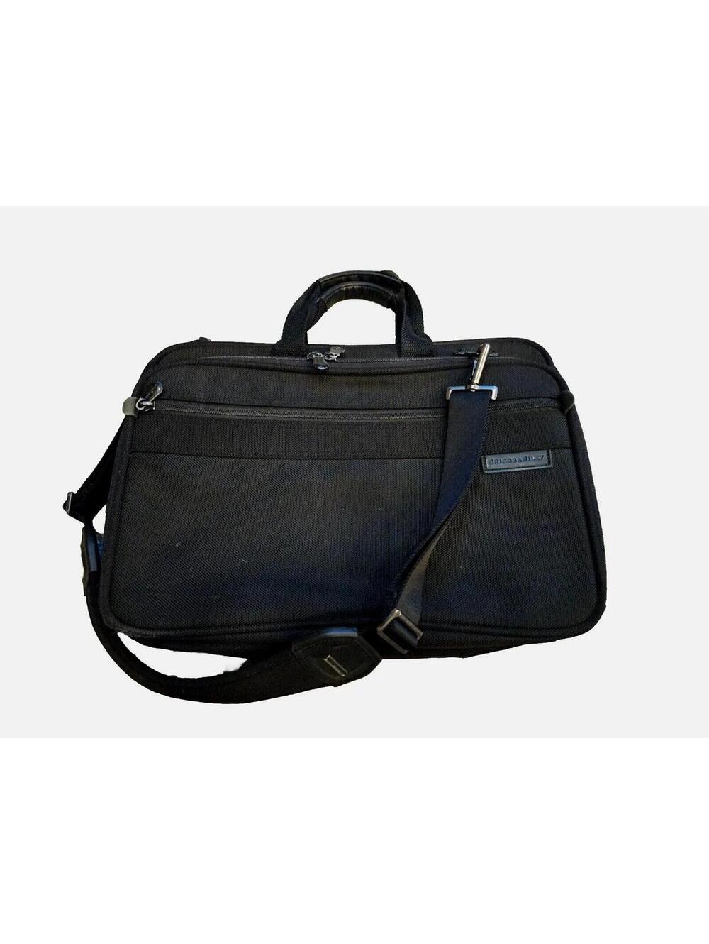 BRIGGS & RILEY Nylon Laptop Messenger Bag Shoulder Strap Briefcase BB140-4
